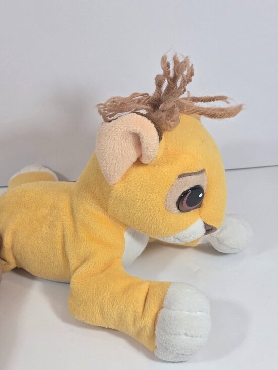 Mattel Other - Vintage 1995 Mattel Lion King Newborn Simba‎ Plush Yarn Hair